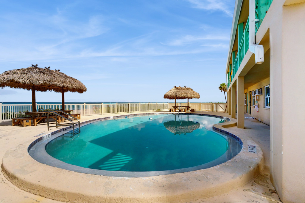 Breezy Belleair Beach condo with on site pool sundeck and private beach access