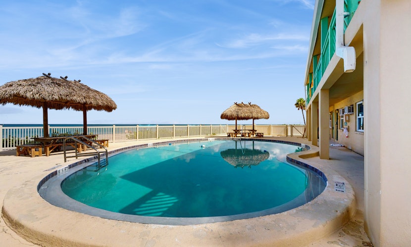 Breezy Belleair Beach condo with on site pool sundeck and private beach access