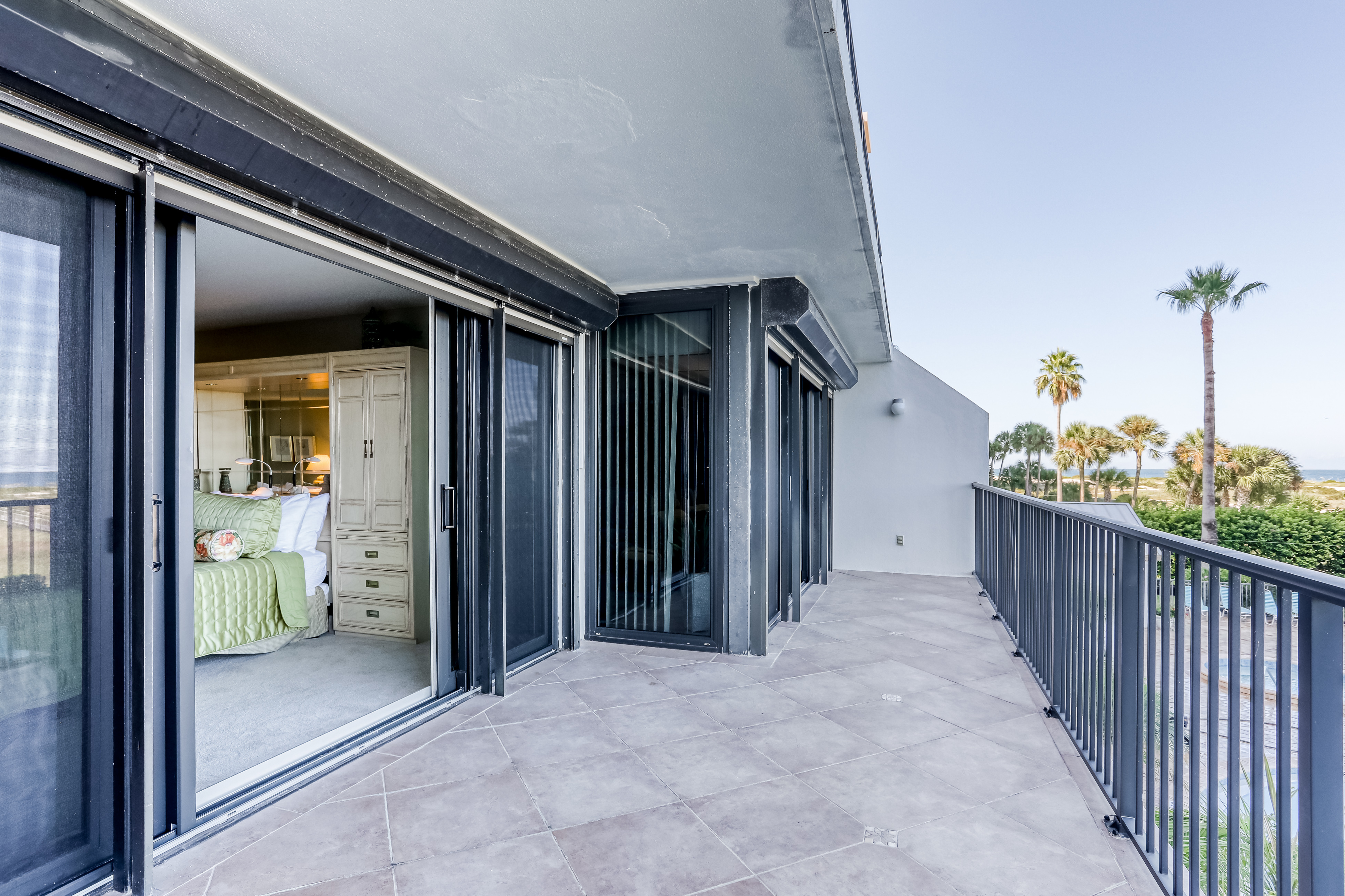 Second floor condo with pool and tennis court private WD and central AC