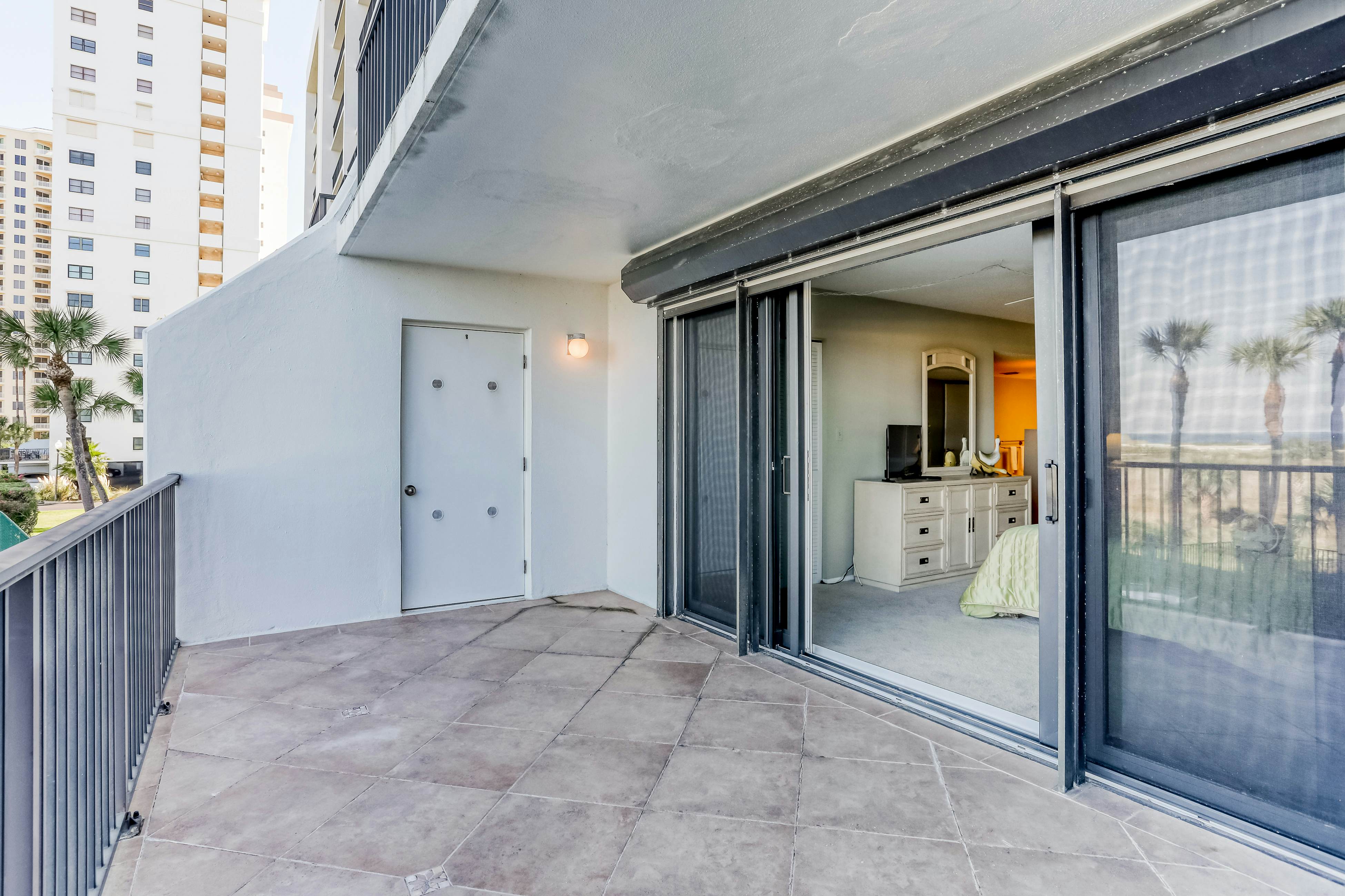 Second floor condo with pool and tennis court private WD and central AC