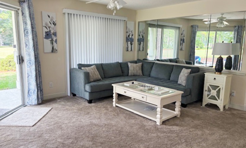 Coastal Condo with golf on-site, shared pool and fitness center