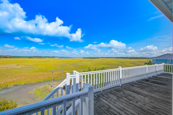 Amazing 2nd-row home steps from beach access with game room, AC & W/D