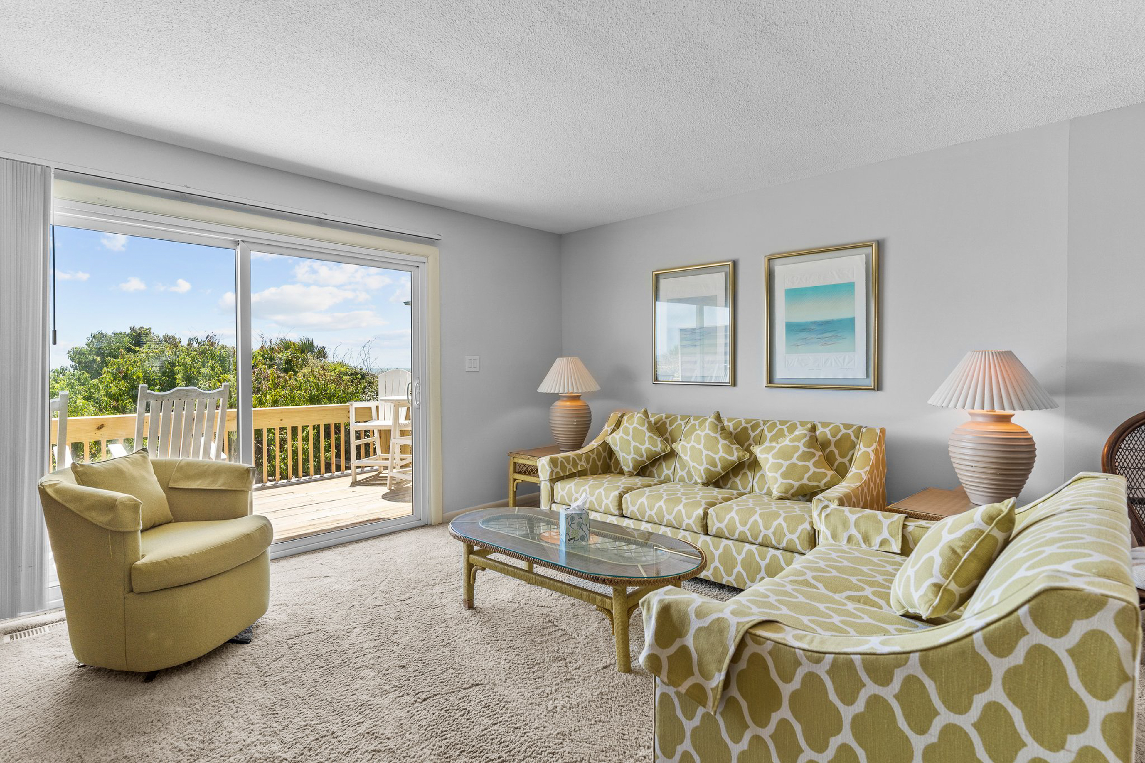 Oceanfront home with WiFi, central AC, washer/dryer  - dogs welcome