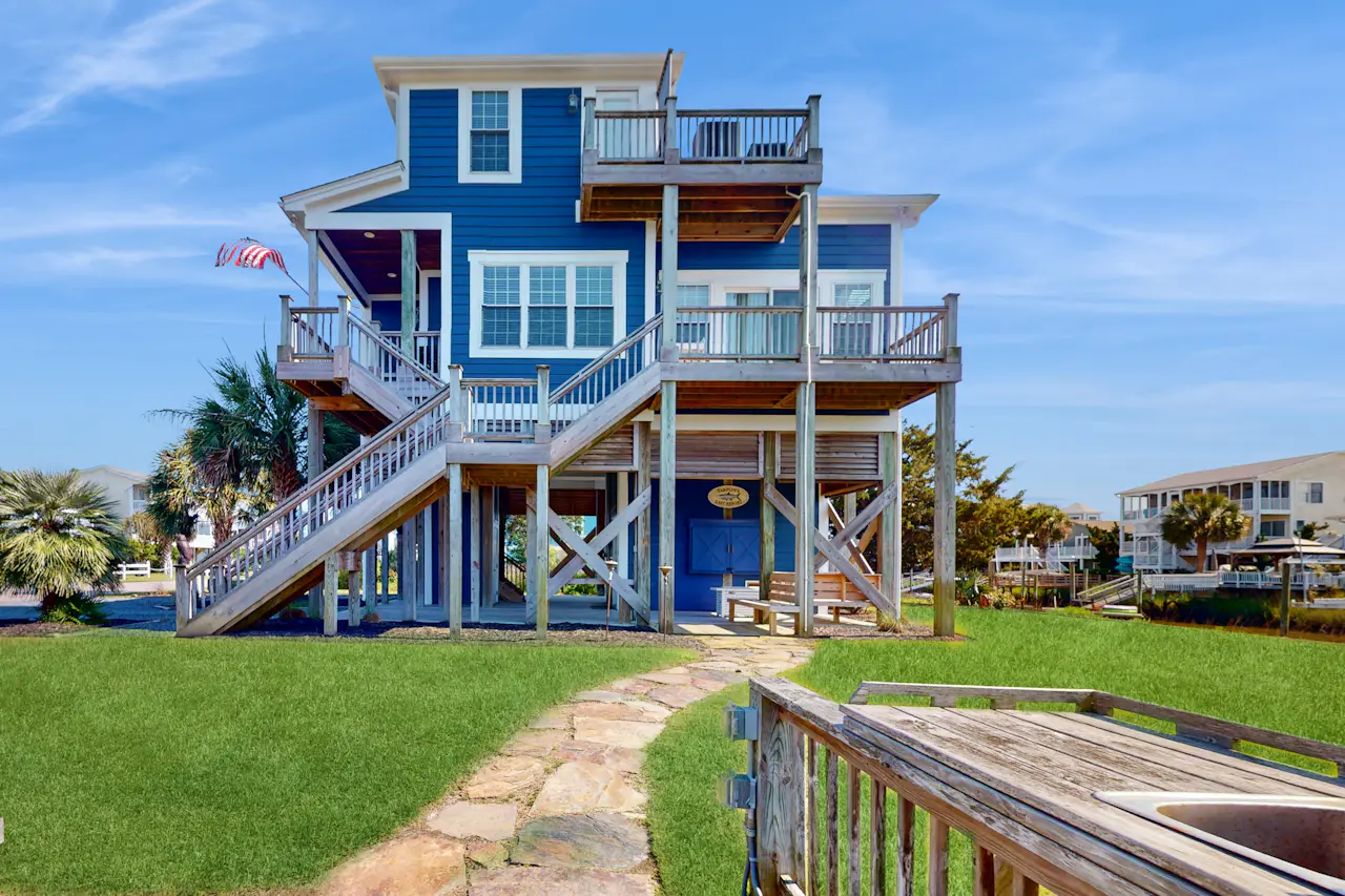 Curated visual reference: Visual Reference: Hb282 All Rise Private Boat Dock 4 Bed Holden Beach