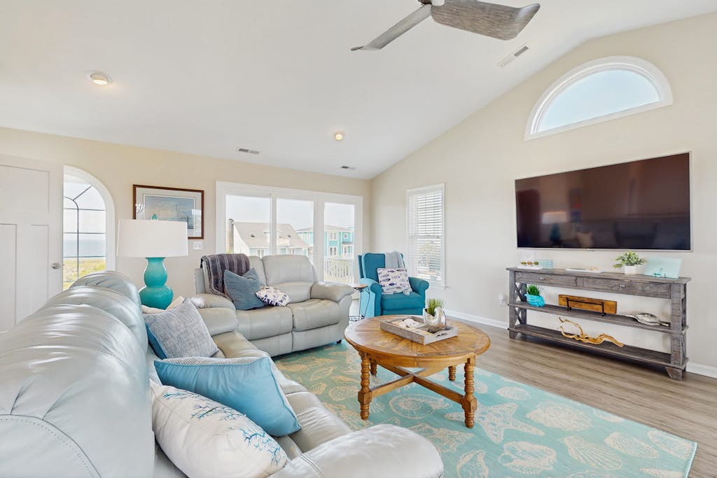 Stunning coastal home with ocean views and close to beach access