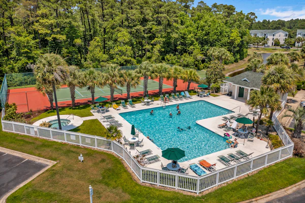 Coral Hideaway: Balcony | Pool | Dog Friendly