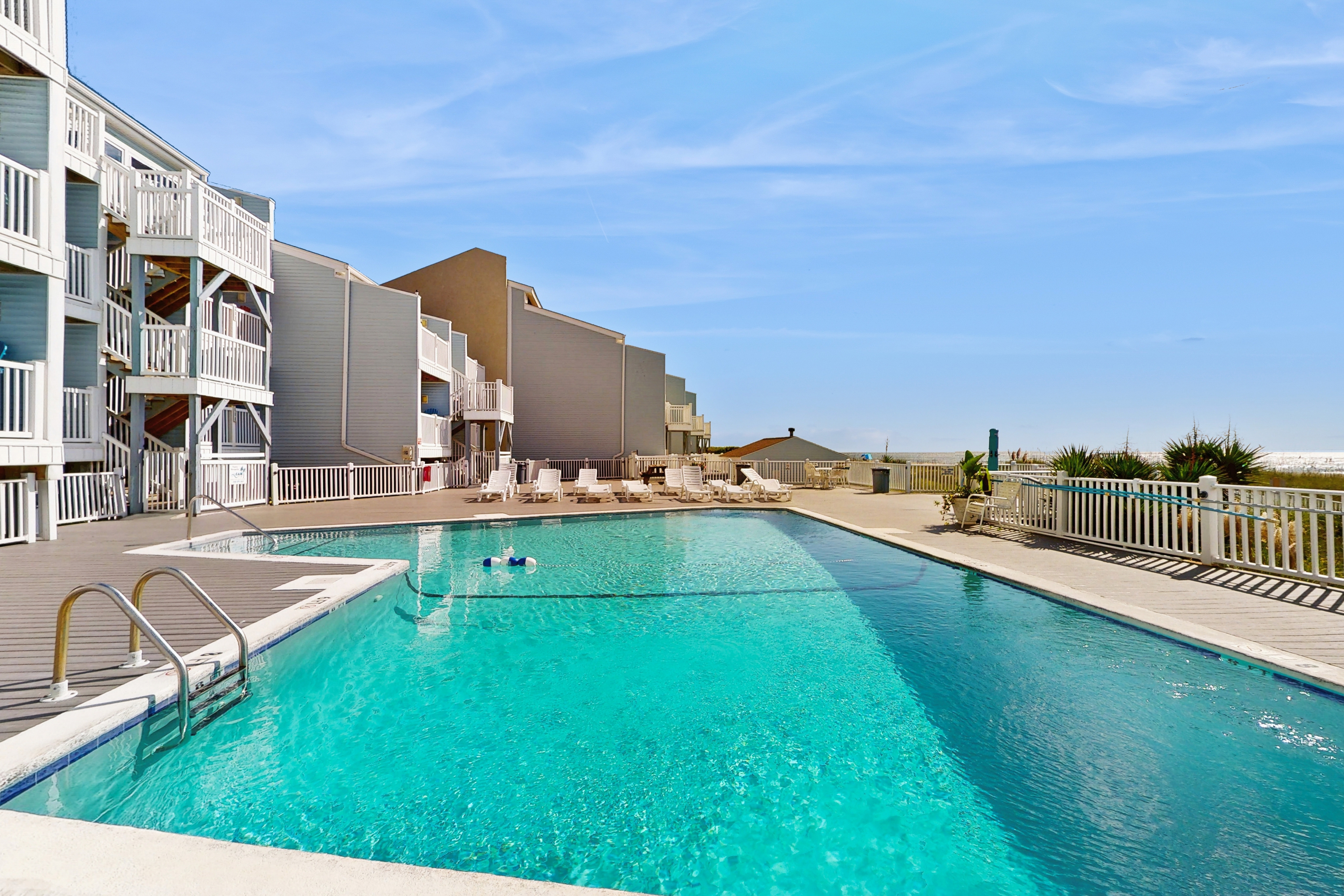 Stunning ocean front condo with shared pool and direct beach access