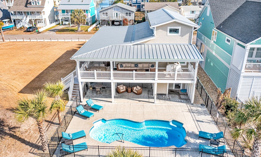 Completely Remodeled Home with Private Pool, Sunset-View Deck, WiFi - Near Trail