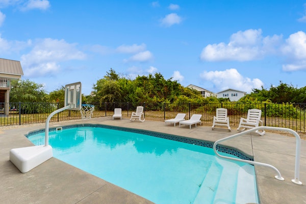 Charming Coastal Home with private pool, Ocean Views, & Short Walk to the beach