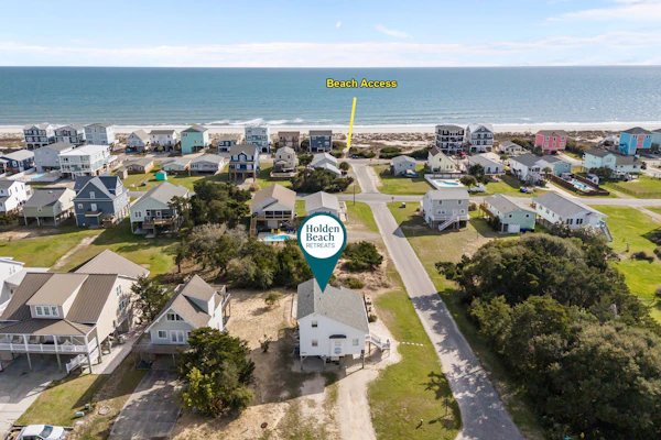 Charming Coastal Home with private pool, Ocean Views, & Short Walk to the beach