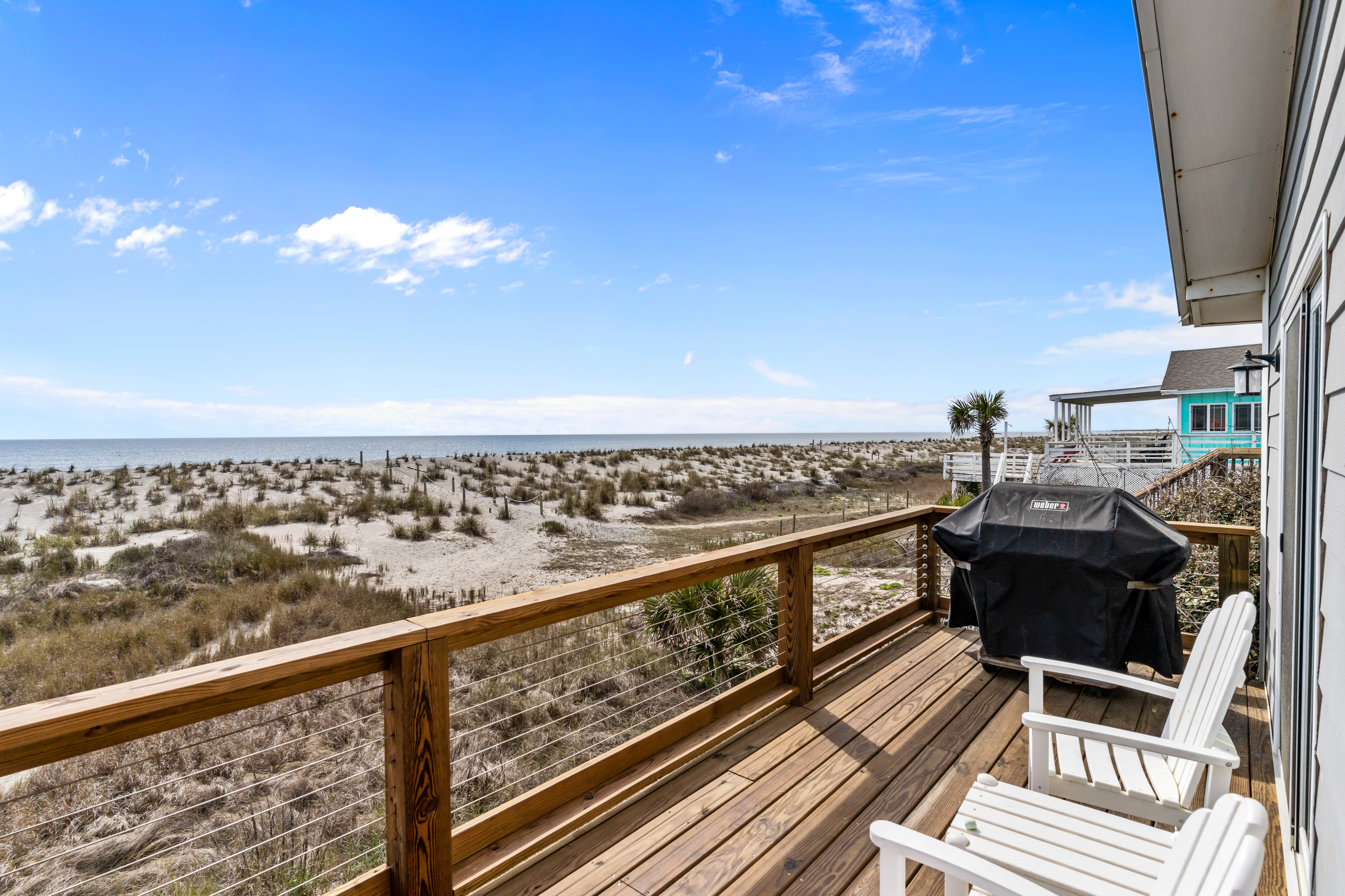 3BR Oceanfront | Deck | Washer/Dryer