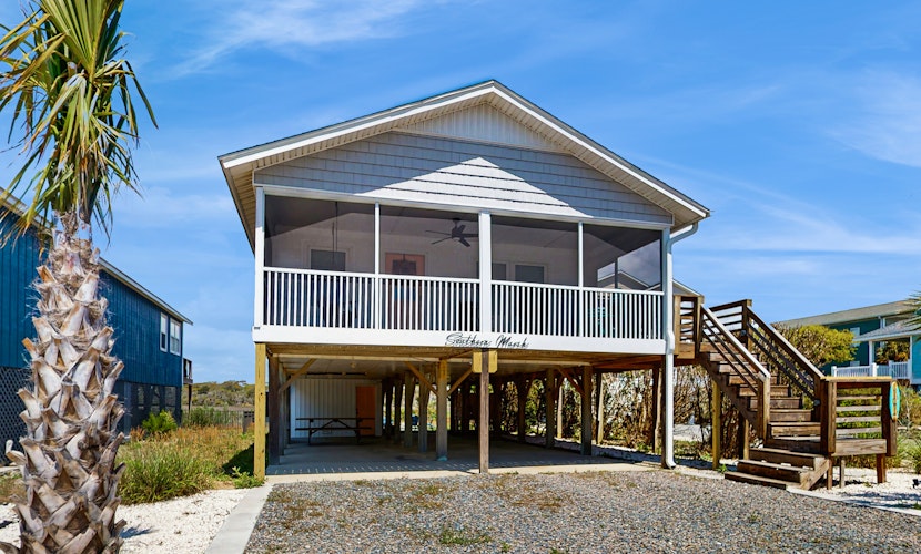 Stunning marsh view home with fire-pit and close to beach access