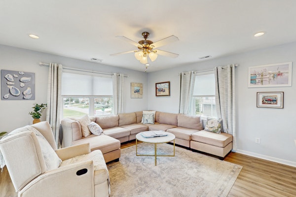 Updated three-story home with kayaks, bikes, & water views - great location