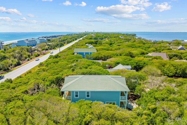 Dog-friendly home with ocean/sound views and private beach path