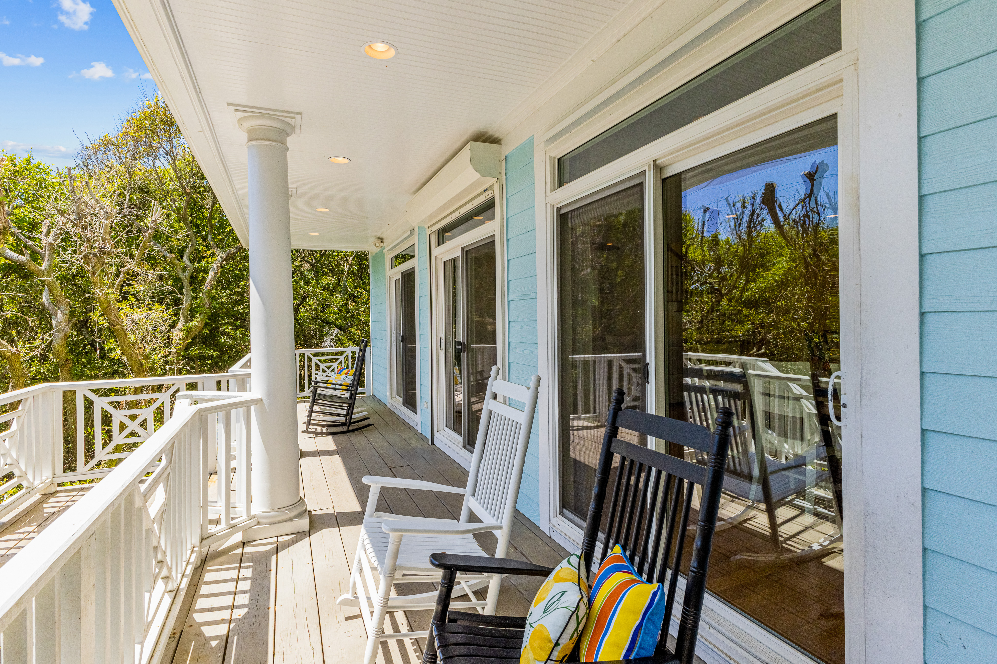 Dog-friendly home with ocean/sound views and private beach path