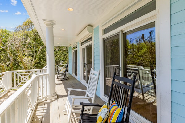 Dog-friendly home with ocean/sound views and private beach path