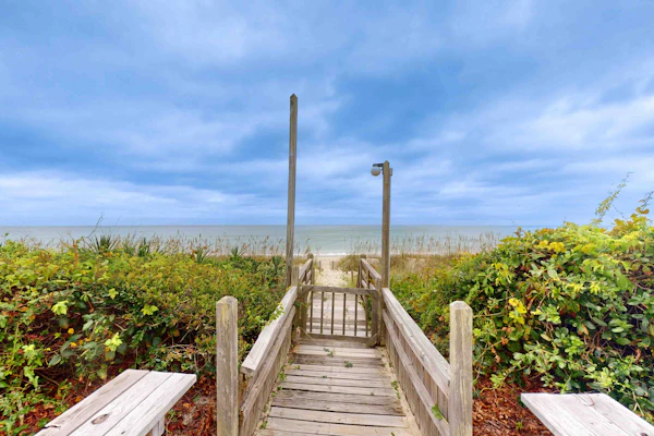 Beautiful ocean front home with direct beach access and outdoor shower