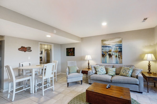 Townhouse Style Condo with Great Ocean View and Shared Outdoor Pool