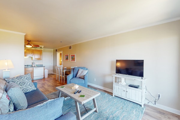 Oceanview condo with outdoor pool and private beach access