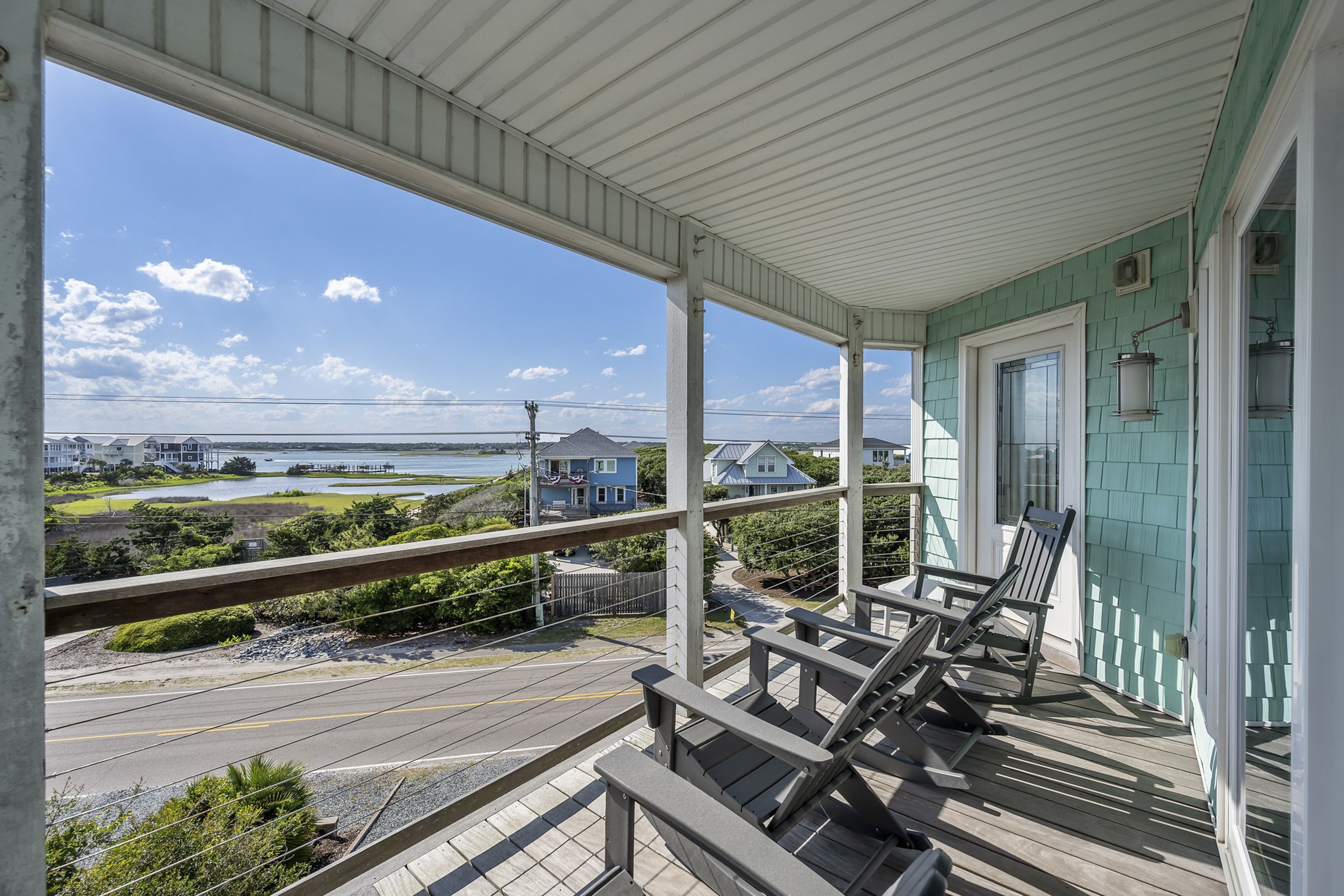 Beachfront home with stunning views, elevator and multiple decks