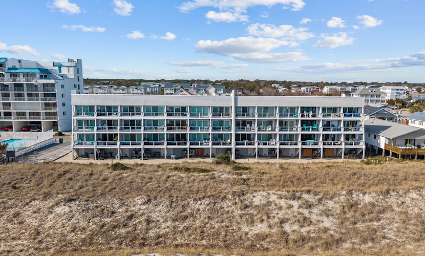 Oceanfront Townhouse with Balconies, Deck & Beach Views | Steps to Shore