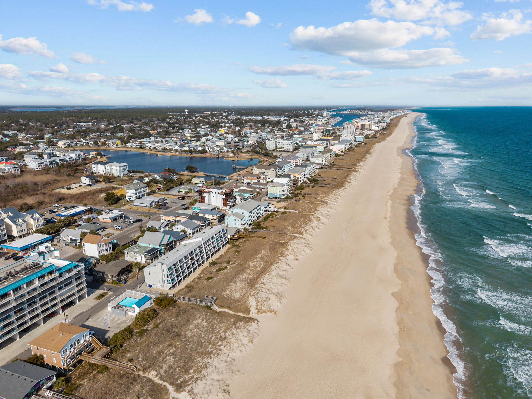 Oceanfront Townhouse with Balconies, Deck & Beach Views | Steps to Shore