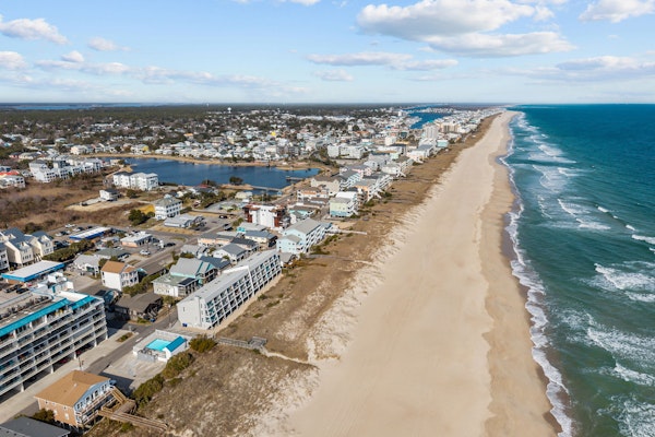 Oceanfront Townhouse with Balconies, Deck & Beach Views | Steps to Shore