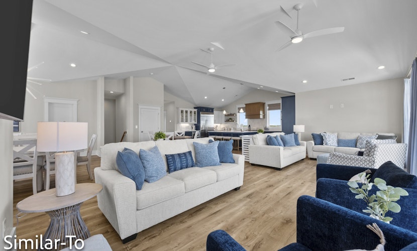 Stunning new build home with shared pool and private hot tub, close to beach