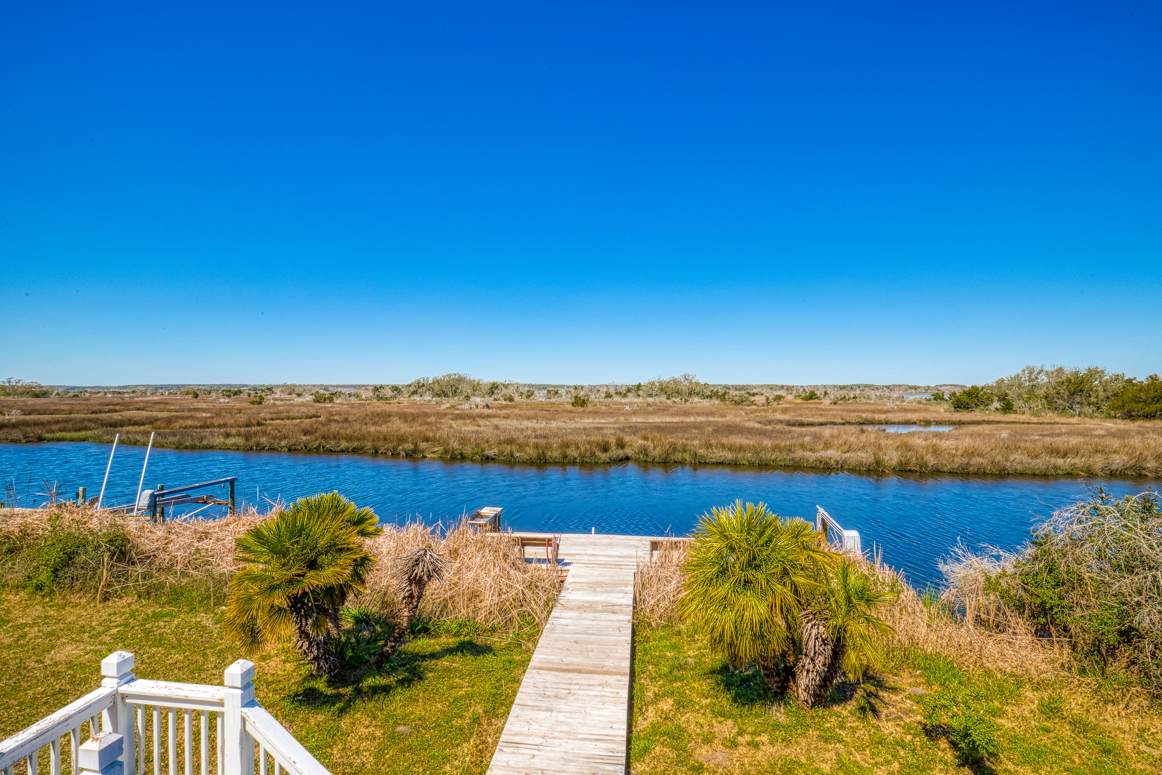 Sound front home with private dock, sound views, community pool & tennis, decks