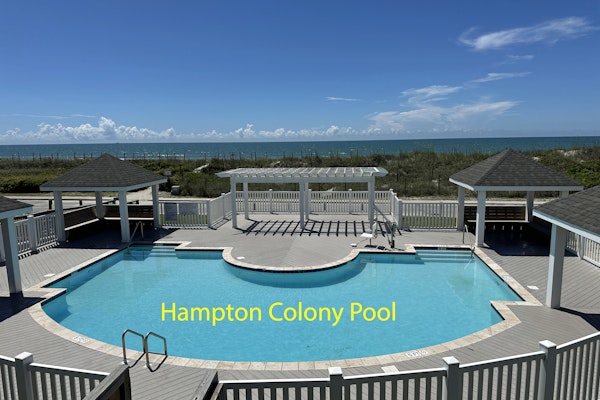 Beachfront, multi-level home with pool, beach access & private hot tub