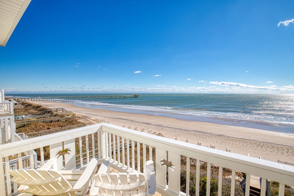 Spacious beachfront duplex with private hot tub, elevator, views, community pool