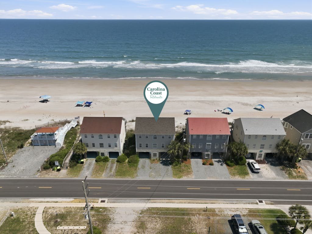 Beachfront home with ocean views, private beach access, elevator, & jetted tub