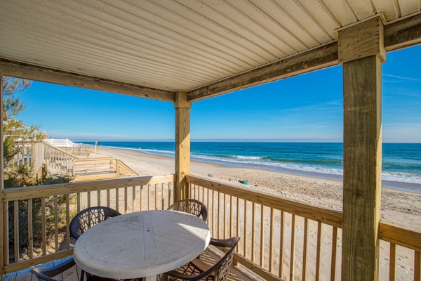 Original Surf City dog-friendly cottage steps from ocean with plenty of parking