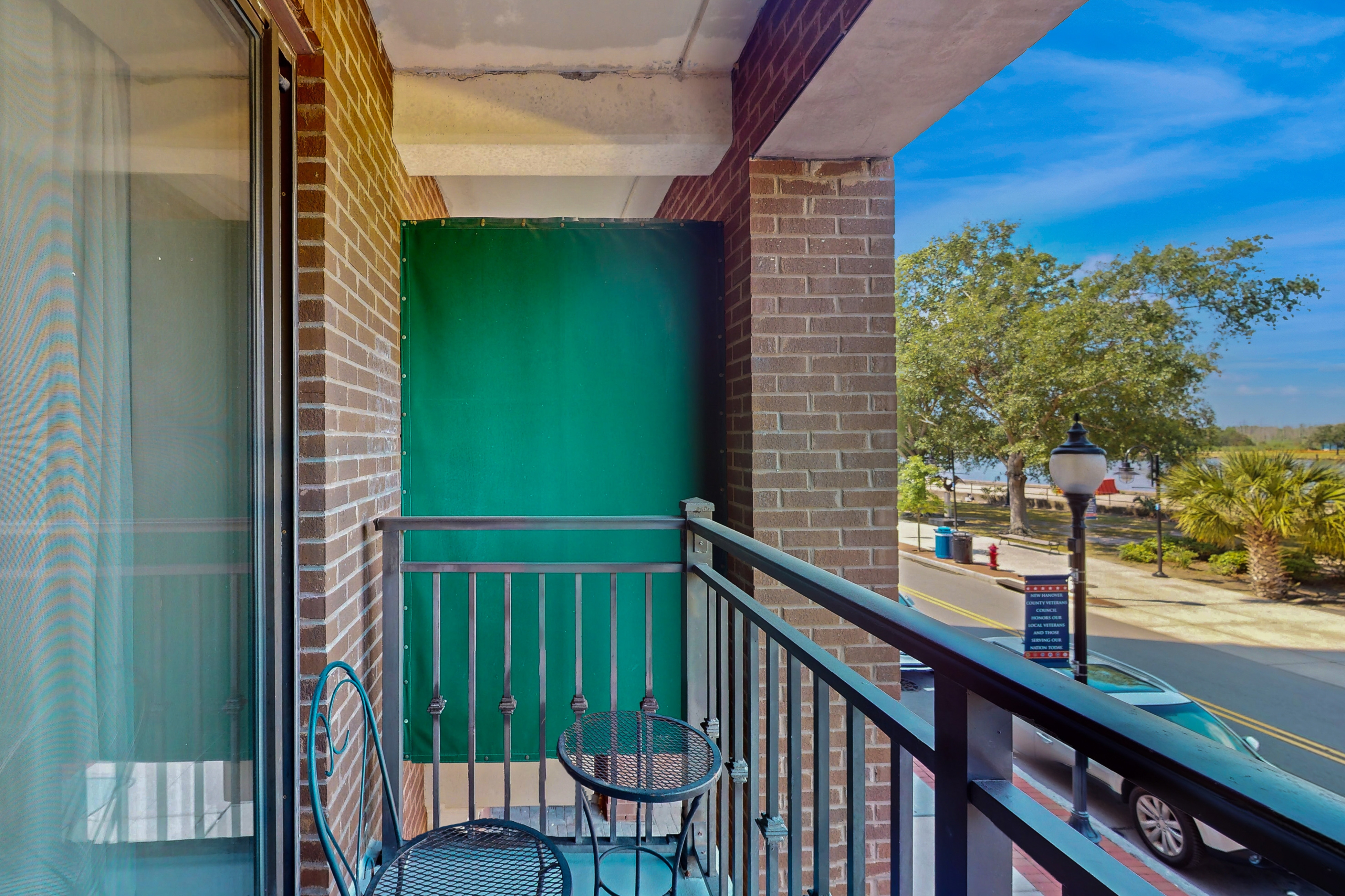 Condo w/ Private Balcony & Lovely River Views in Walkable Locale