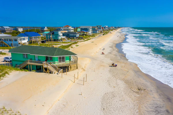 Dog-friendly beachfront home with beach access, ocean views