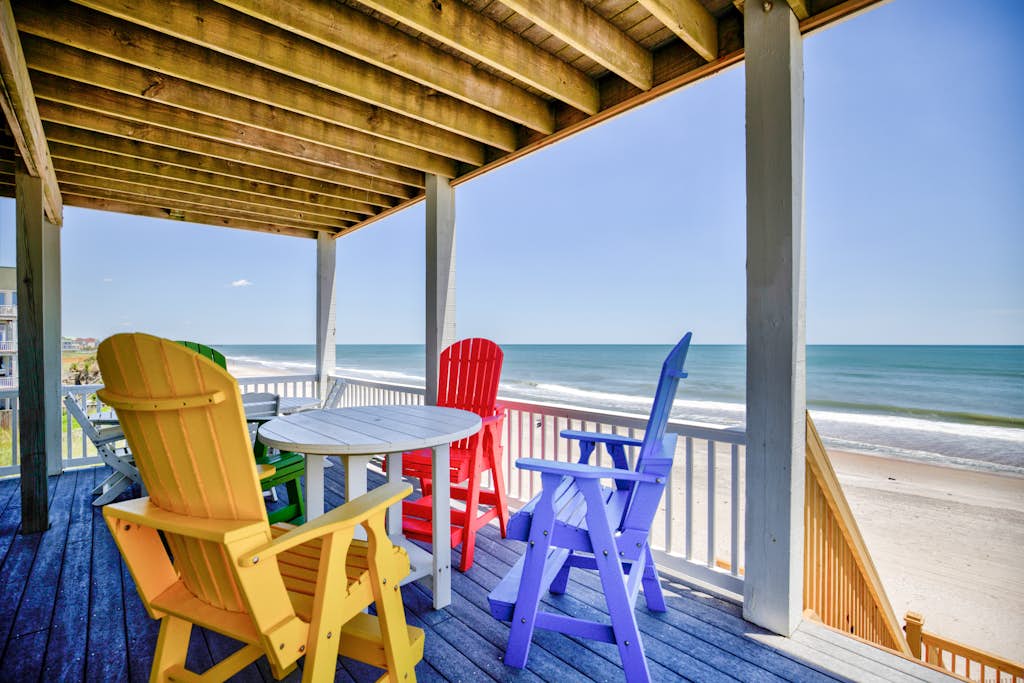 Beachfront home with private heated pool & hot tub, elevator, and beach access