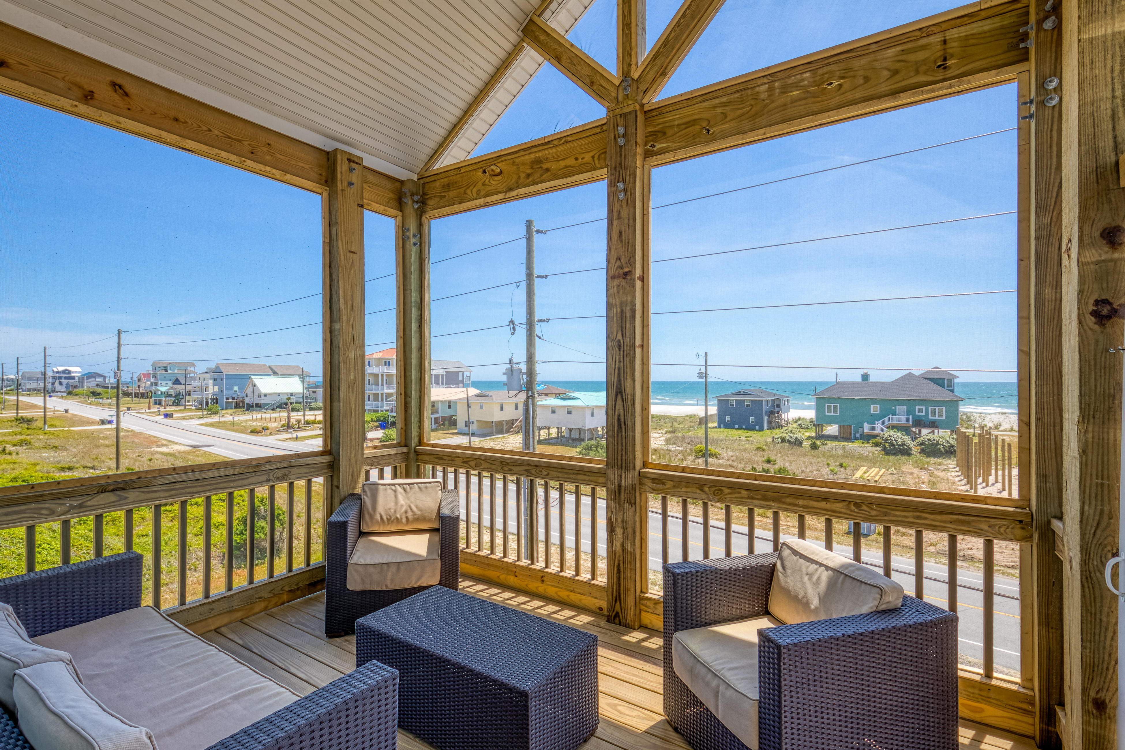 Ocean-view beach home - private hot tub, elevator, chef's kitchen - dog-friendly