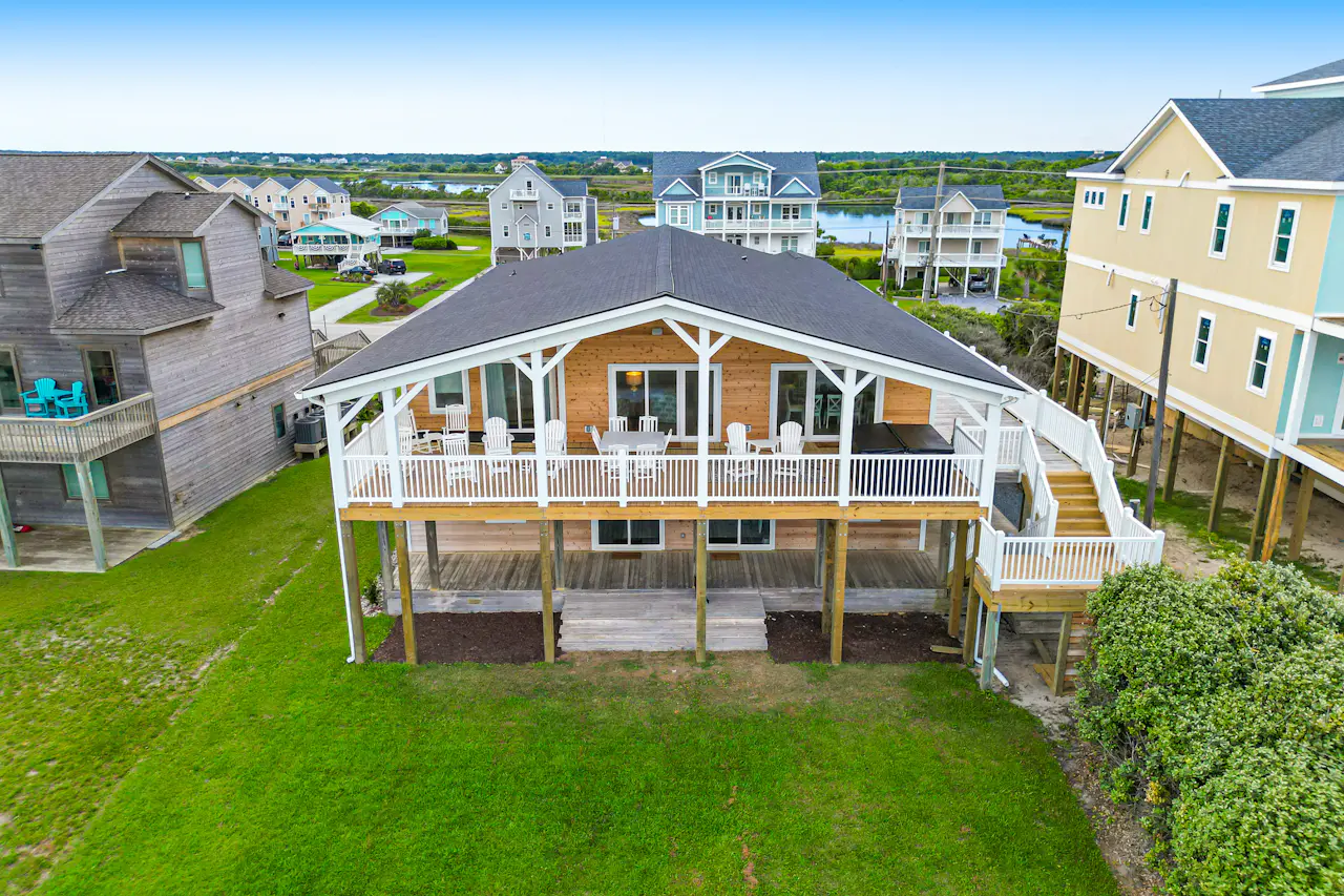 NTB3592 Beachfront Bliss | 8 Bed North Topsail Beach, NC House