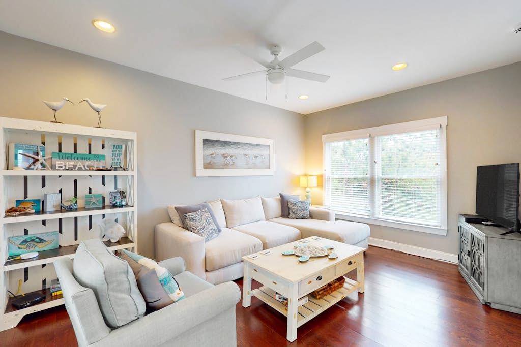 Coastal Retreat with Covered Deck & Access to Community Pool – Walk to Beach