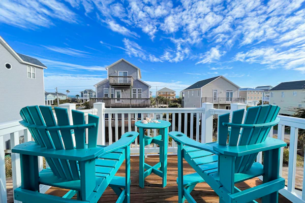 Three-story home overlooking sound with decks & elevator, close to beach
