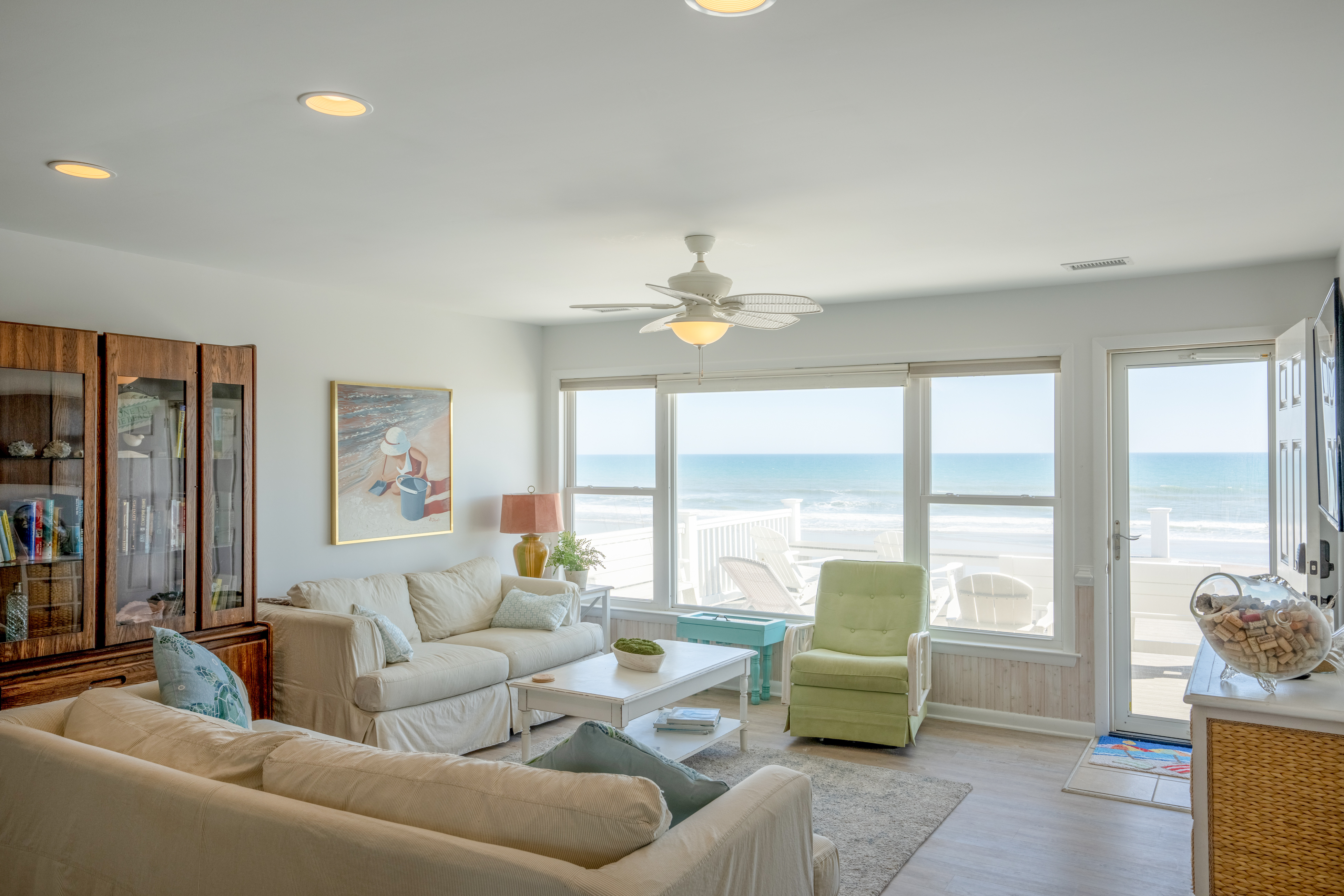 Oceanfront home with private beach access, ocean views & outdoor shower