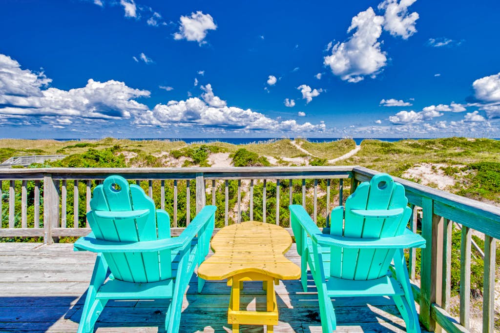 Carolina House 80: Oceanfront, private hot tub & great views