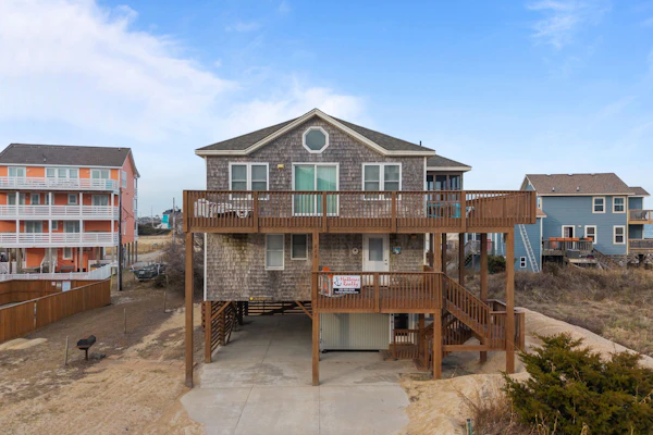 Enjoy a semi-oceanfront getaway, just steps away from easy beach access!