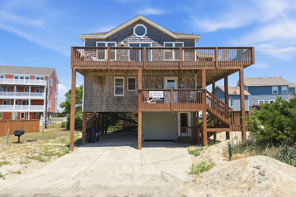 Enjoy a semi-oceanfront getaway, just steps away from easy beach access!