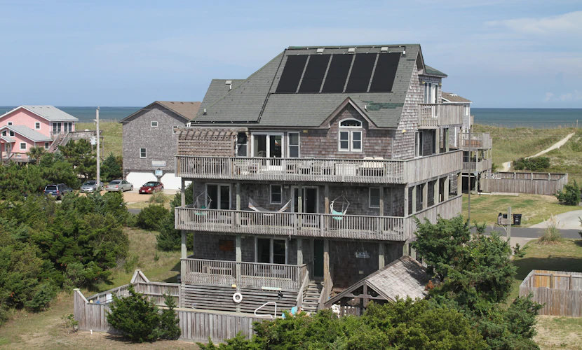 Home with private pool, hot tub, W/D, & central AC