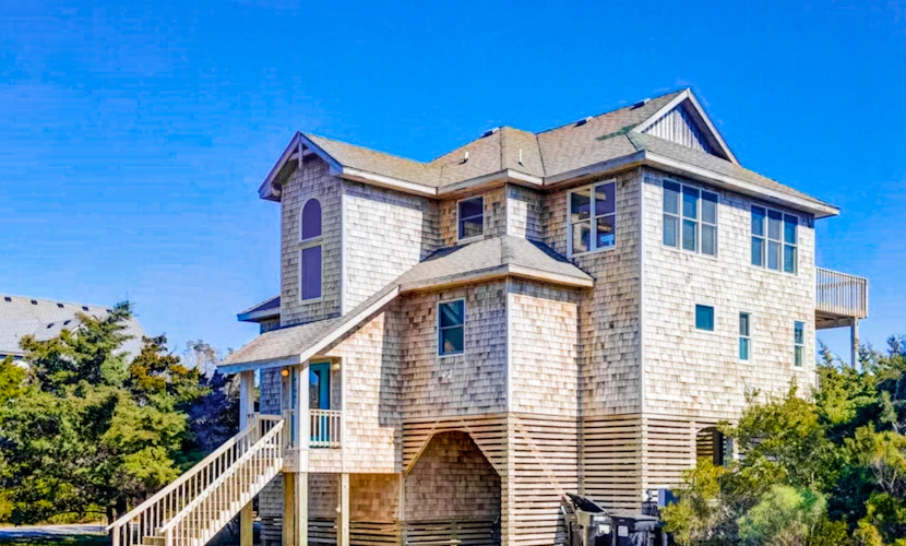 Dog-friendly home with ocean view, private pool, hot tub, AC, & washer/dryer
