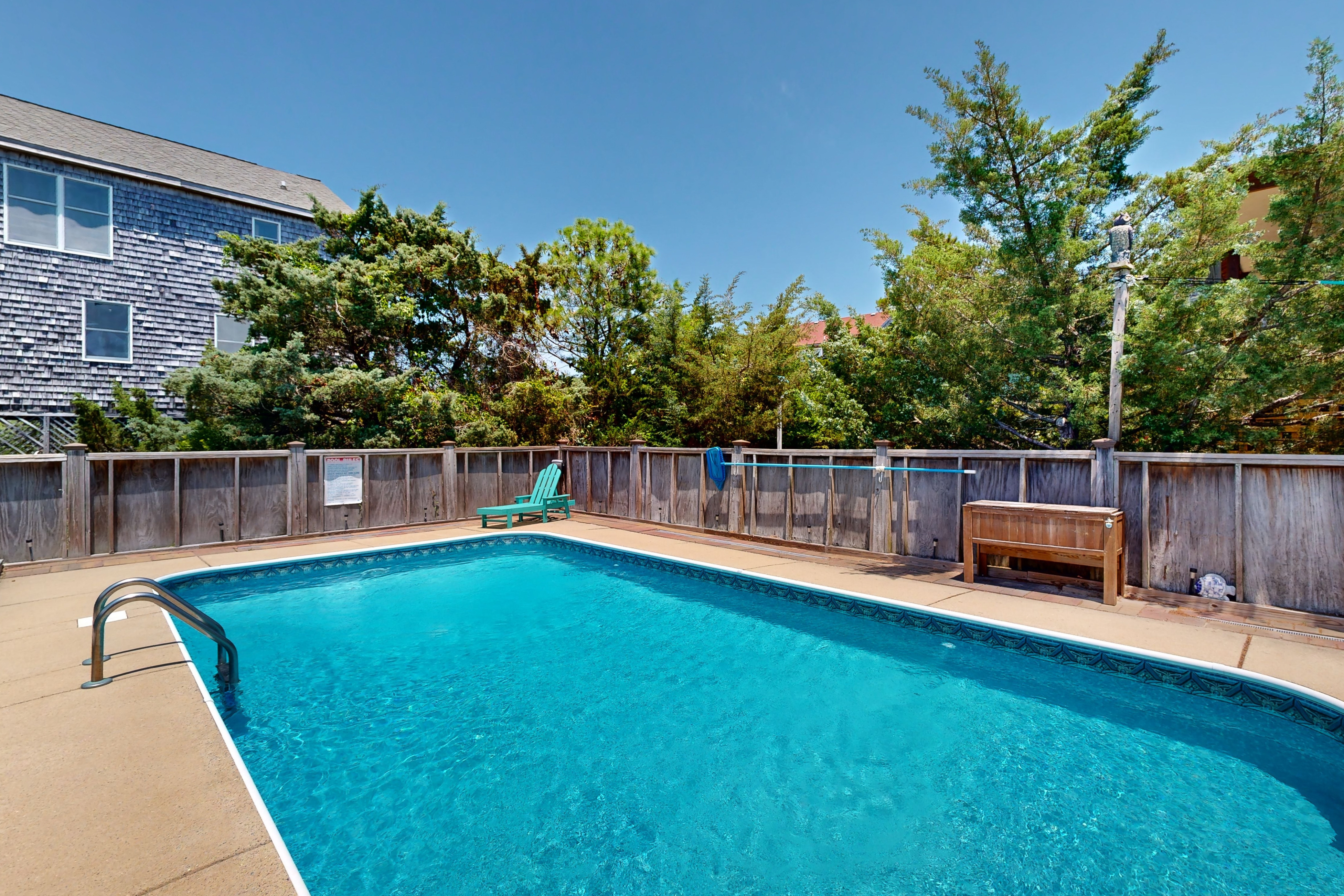 Ocean view home with private pool, hot tub, mini-golf, game room & great decks