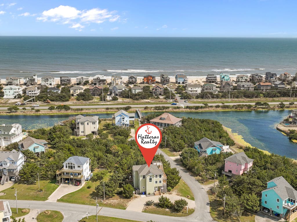 Ocean- & sound-view home with private pool, hot tub, game room, & great decks