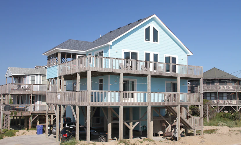 Dog-Friendly, Ocean View House w/ AC, Private Hot Tub, Shared Pool, Private W/D