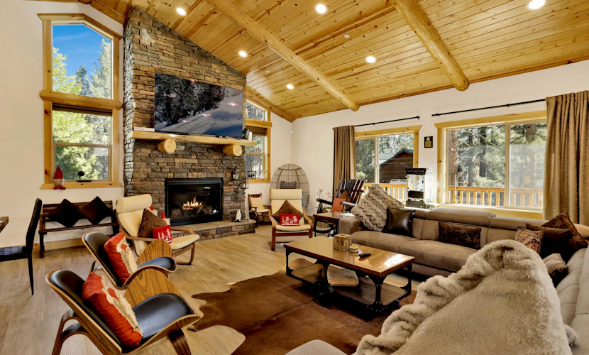 Whispering Pines Big Bear Lake - Ultra-Modern Luxury Log Cabin Retreat - Hot Tub
